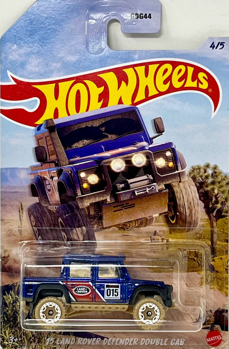 LAND ROVER DEFENDER DOUBLE CAB - HOT WHEELS 4/5