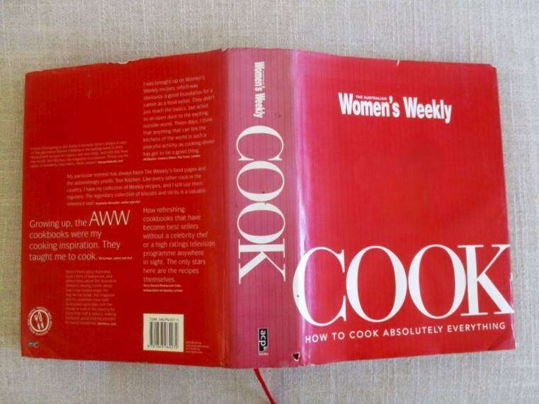 Big, thick cookbook - How to Cook Absolutely Everything - tons of photos!