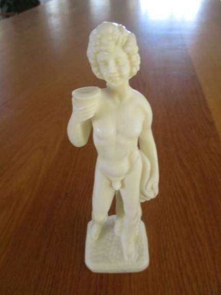 Three vintage figurines for your Greek Mythology themed cake/buffet/party