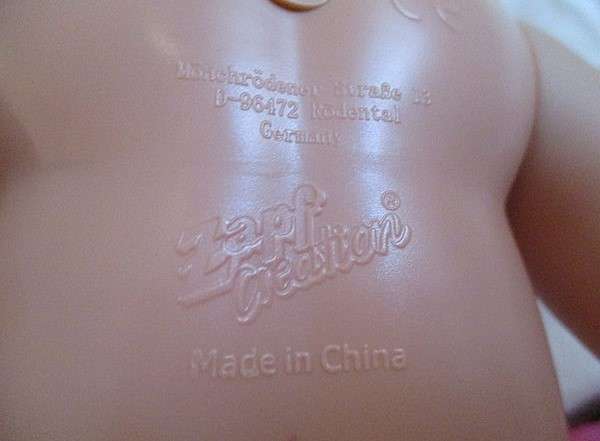 For Annalie only - vintage Zapf Creation, Germany anatomically correct Baby Born boy doll