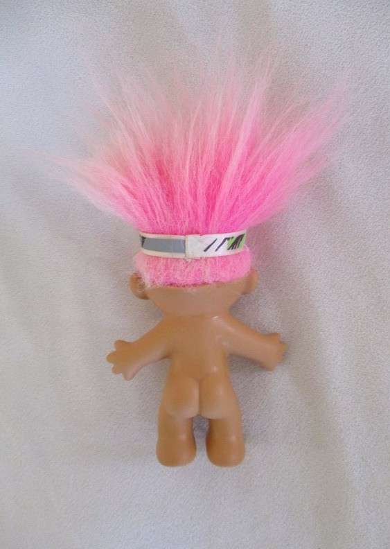 Cute collectable Russ troll in original outfit