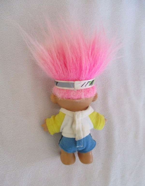 Cute collectable Russ troll in original outfit