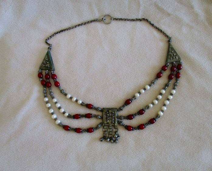 Vintage Yemen Bedouin necklace