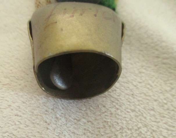 Vintage Swiss cow bell wall hanging key rack plus cute key ring