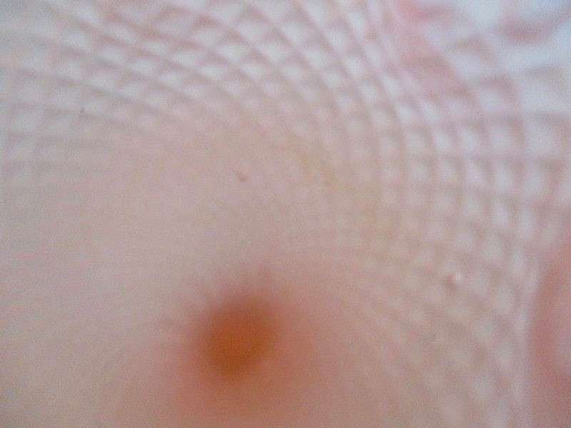 For HenLub9530 only - Exquisite vintage/antique frosted pink satin glass bon bon pedestal dish