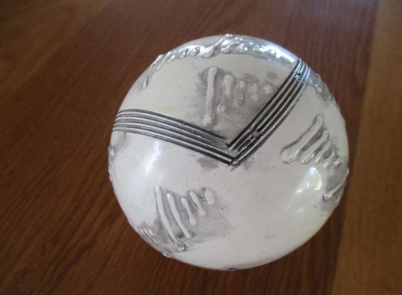 Nature's art - three natural calabshes - hand painted and decorated