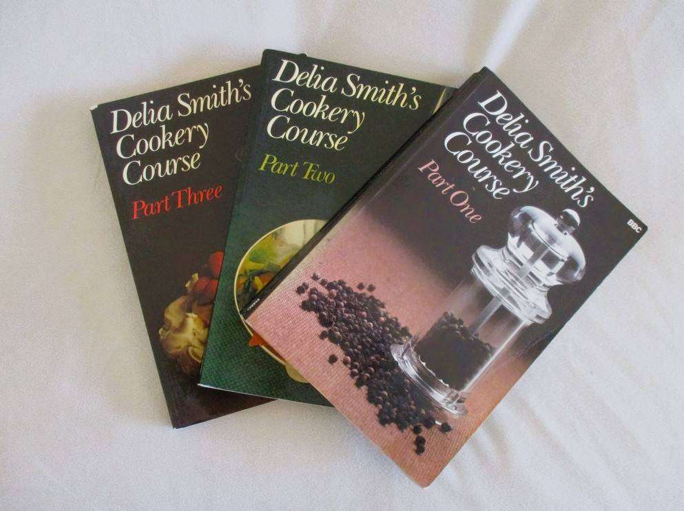 Delia Smith's Cookery Course - books one, two and three
