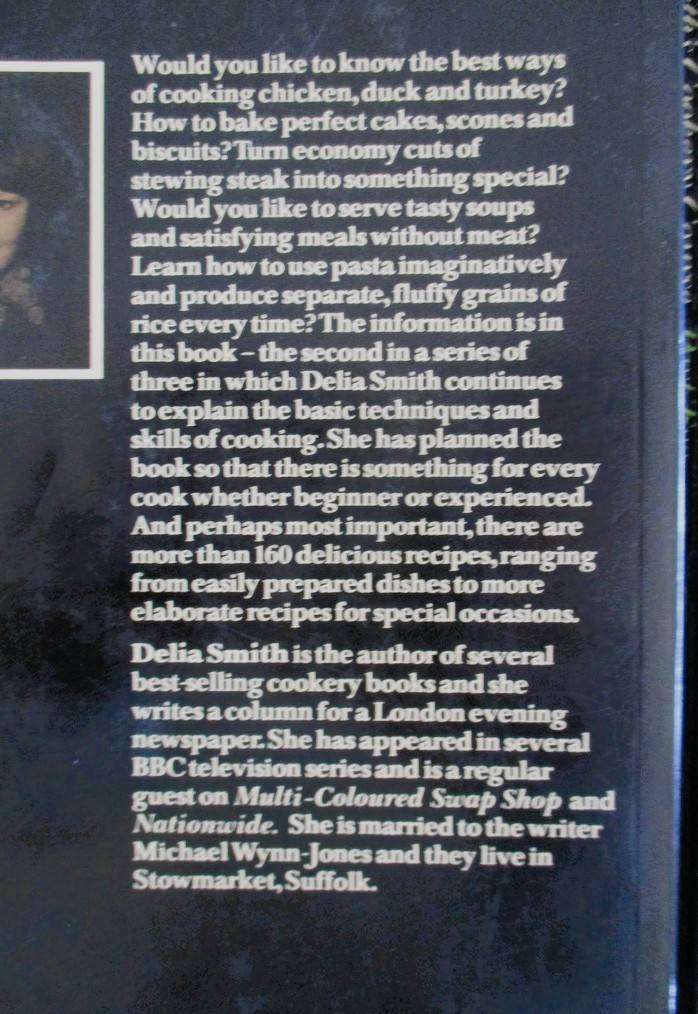 Delia Smith's Cookery Course - books one, two and three