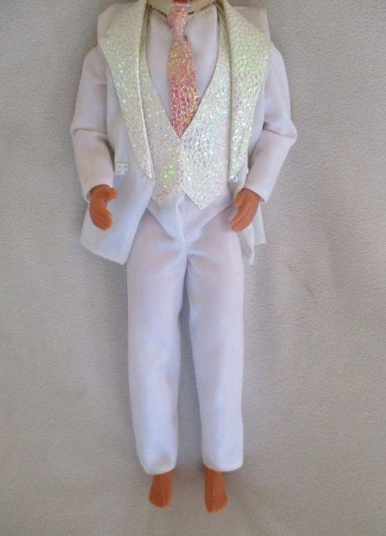 Barbie - Vintage 1989 Dance Magic Ken in original outfit - knees bend
