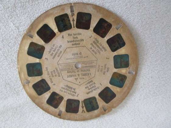 Vintage GAF View Master with very old Laurel and Hardy reel - Holiday in Turkey (perfect pics)