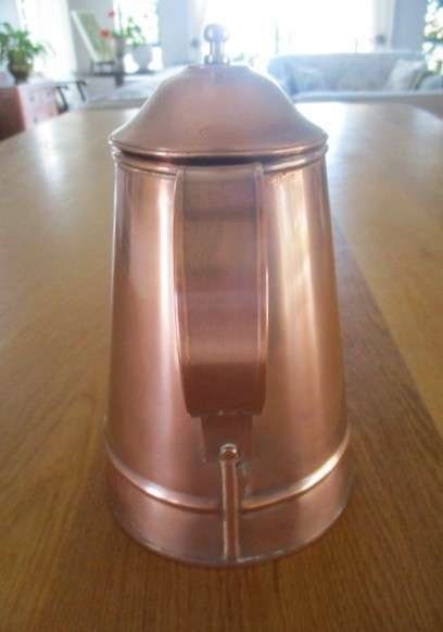 Lovely vintage copper tea/coffee kettle
