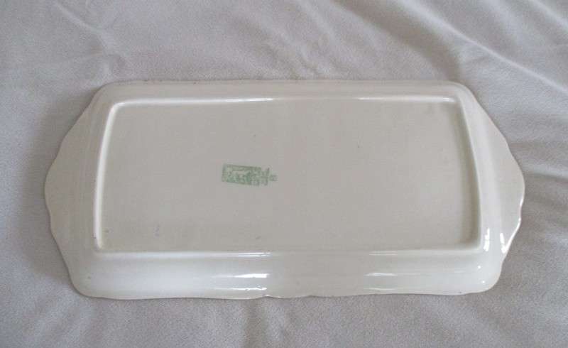 Vintage 1930's H&K Tunstall 'Crinoline Lady' sandwich plate