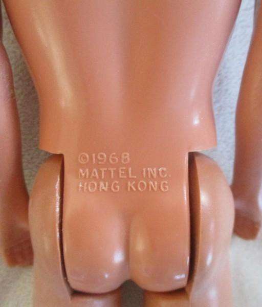 Barbie - Rare vintage Ken made in Hong Kong - knees bend - needs TLC