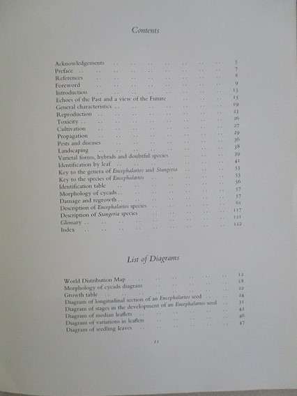 Cycads of South Africa by Cynthia Giddy - 1974 first edition hard cover