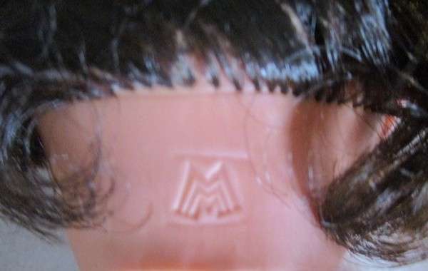 For Annalie only -  vintage 1950's Martha Maar, Germany (Drei M Puppe) doll with the bluest eyes