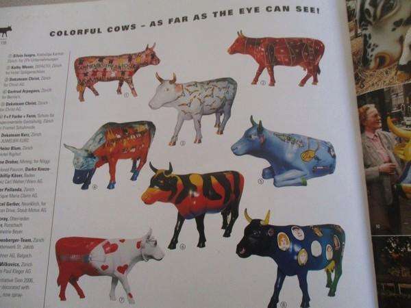 For Cow Parade collectors - an interesting book on Zurich's Cow Parade