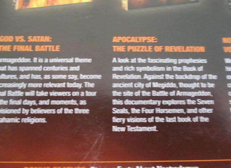 Nostradamus - a boxed set of six DVD's in great condition