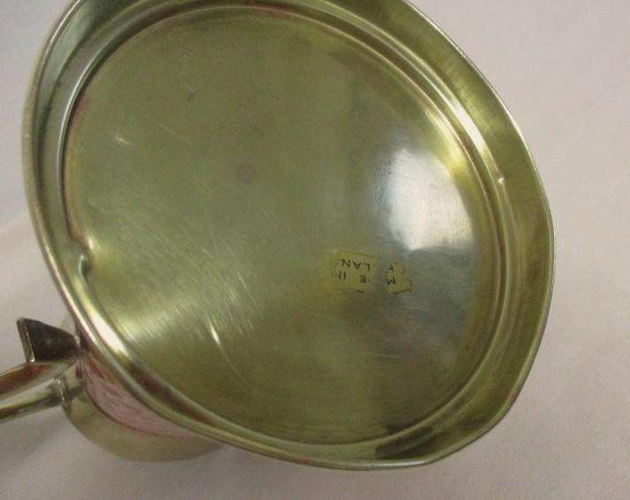 Vintage beaten copper and brass pitcher/jug made in England