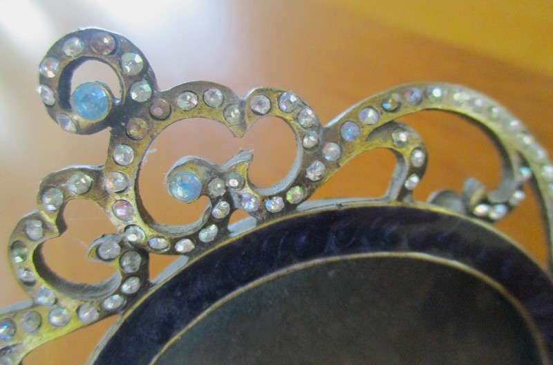 Two very decorative standing picture/photo frames