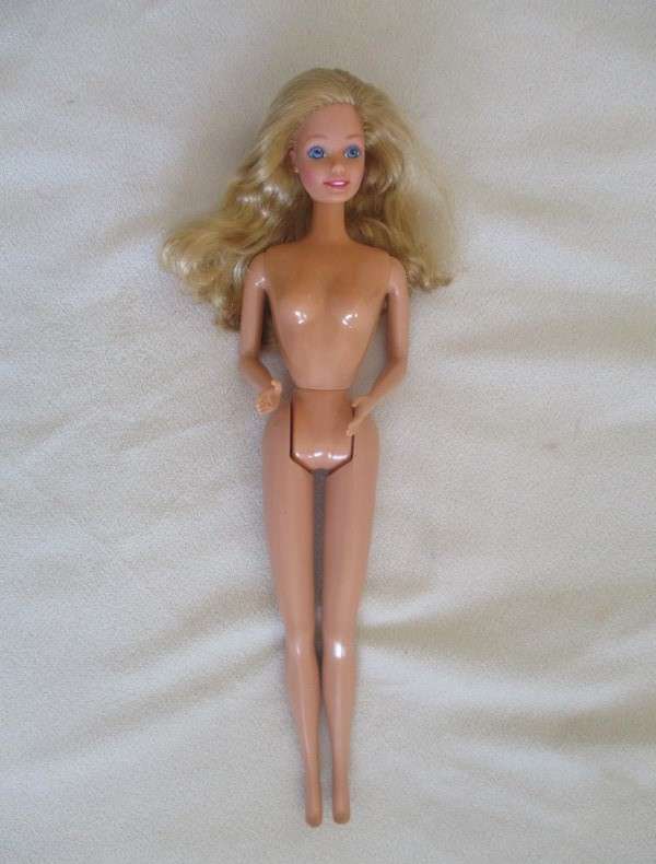 A Vintage 1970's/80's Mattel Barbie doll with knees that bend (made in Taiwan)