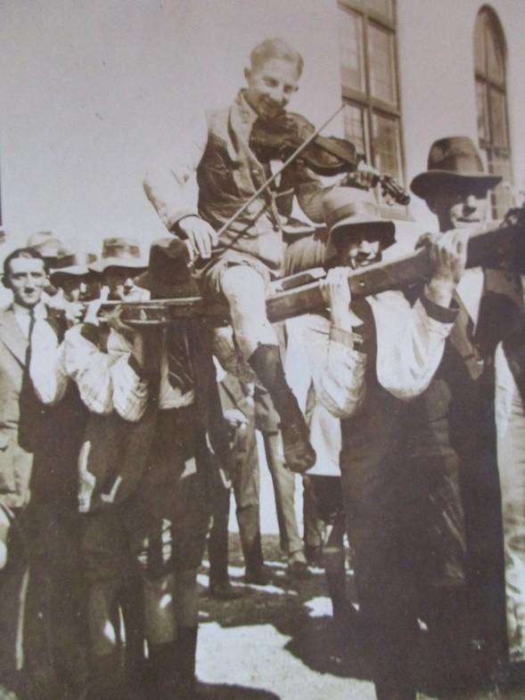 Nostalgic ephemera nearly 100 years old- a wedding in 1927 - photos, telegrams, post card and a will