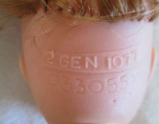 A vintage red headed Sindy doll