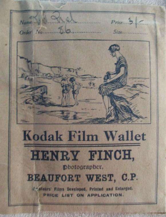 1920's - A batch of nine old Kodak film wallets - some with negatives