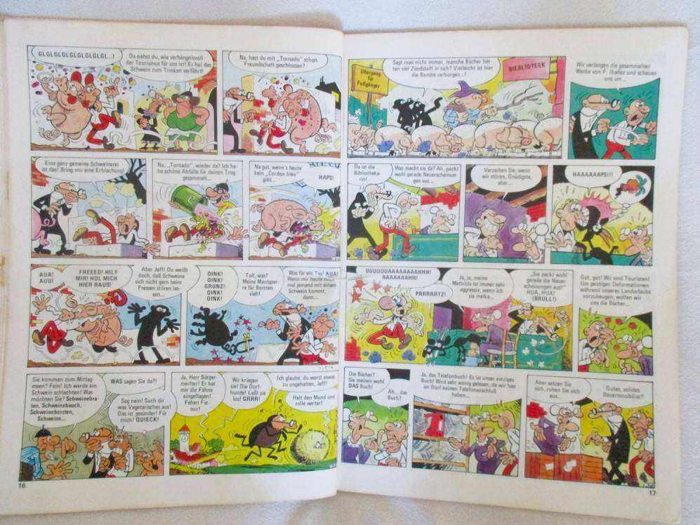 A batch of ten Clever & Smart comic books/graphic novels in German