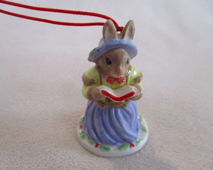 Royal Doulton Bunnykins Christmas Collection - perfect in box - Not your average Xmas ornaments!