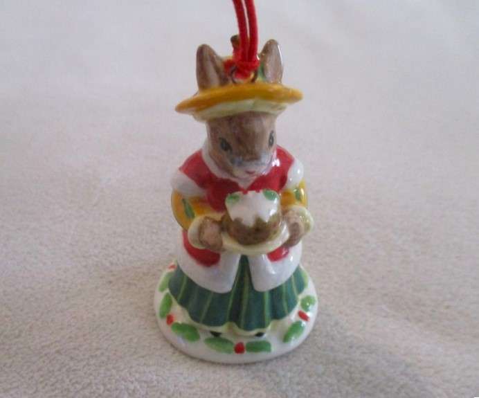 Royal Doulton Bunnykins Christmas Collection - perfect in box - Not your average Xmas ornaments!