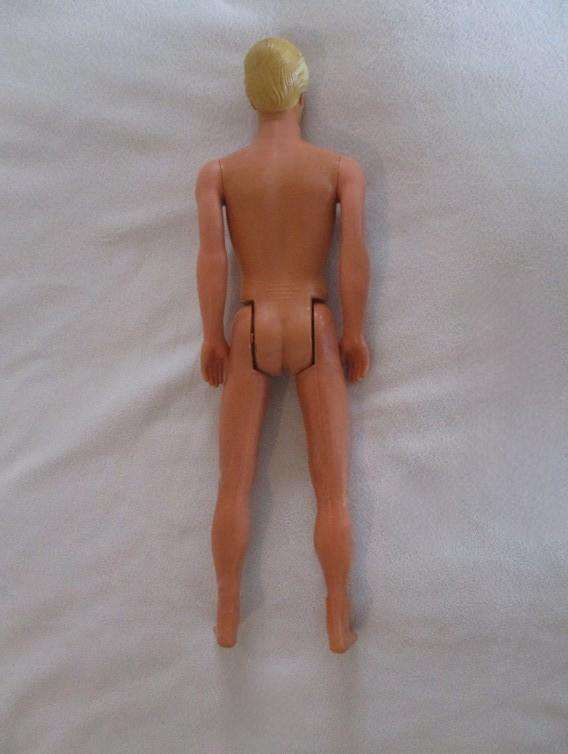 Barbie's boyfriend -  vintage 1970's/1980's Mattel Ken doll with bendable knees & "Pat pend" marking