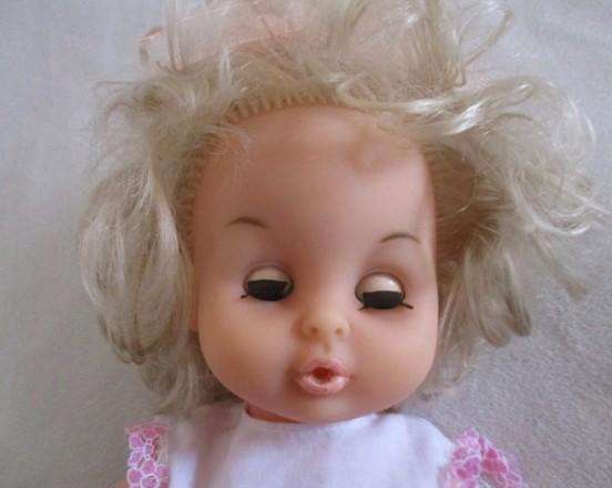 Rare small vintage Prima Baby, Baby Love with soft, curly hair to add to your First Love collection