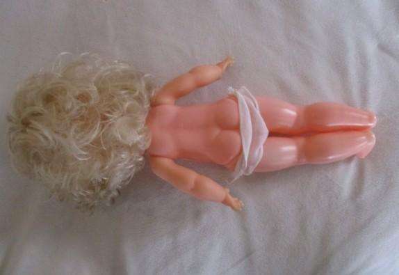 Rare small vintage Prima Baby, Baby Love with soft, curly hair to add to your First Love collection