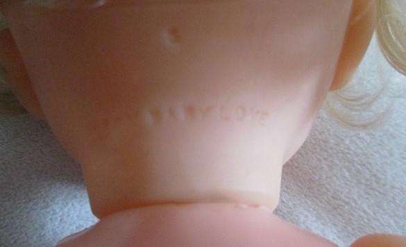 Rare small vintage Prima Baby, Baby Love with soft, curly hair to add to your First Love collection