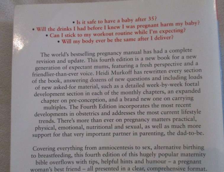 The pregnant mother's bible - What to expect by Heidi Murkoff