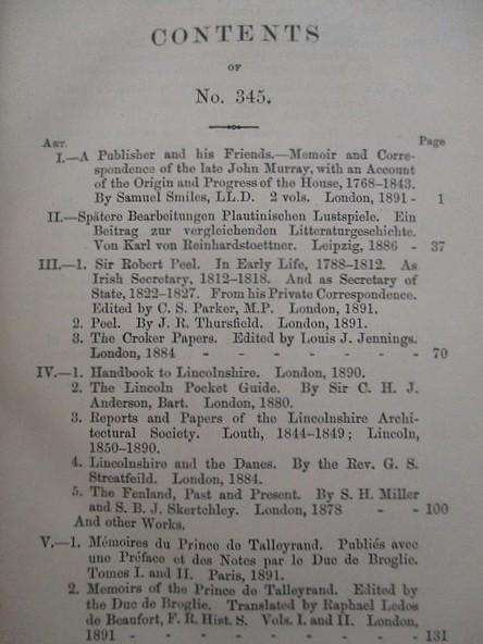 1891 - marbled hard cover with leather corners & spine - The Quarterly Report - July to October 1891