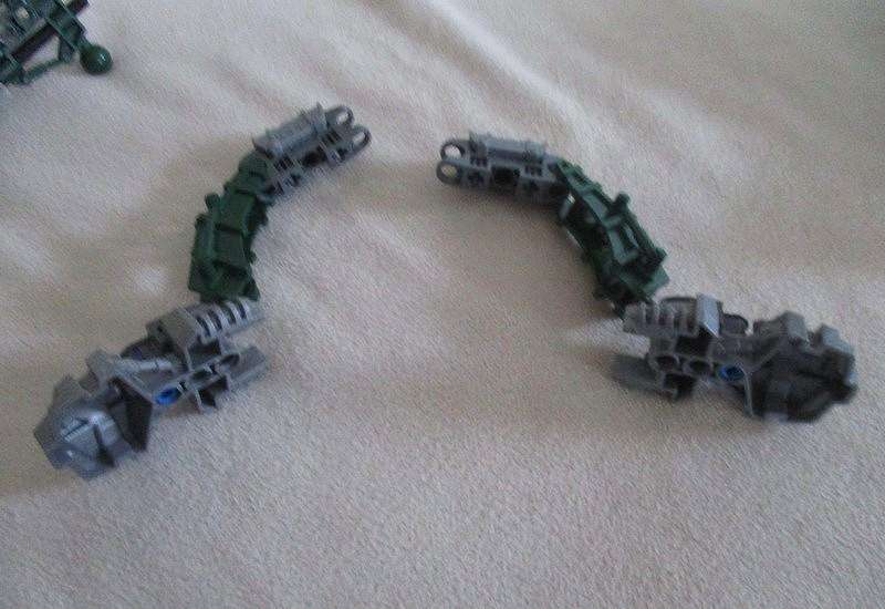 Two sets 2004 Lego Bionicle in original containers - Matau and Nuju