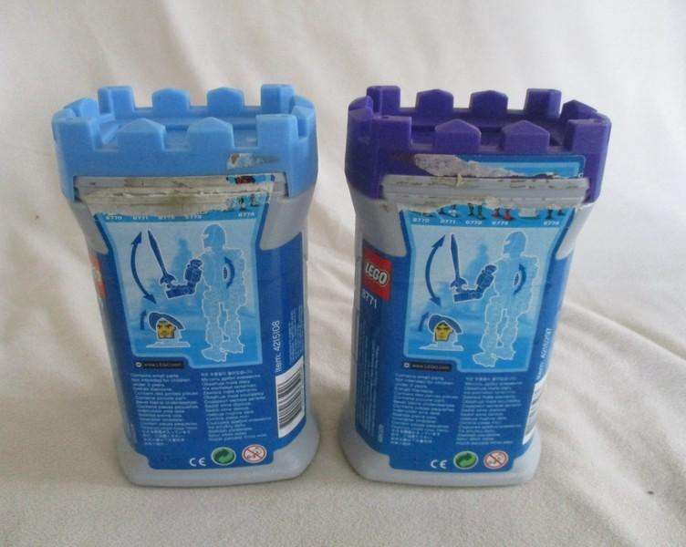 Two sets 2003 Lego Knights Kingdom in original containers - Danju and Jayko