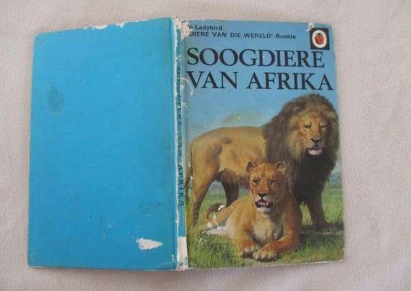 1969 rare ladybird book for the collector - Afrikaans - Die Soogdiere van Afrika