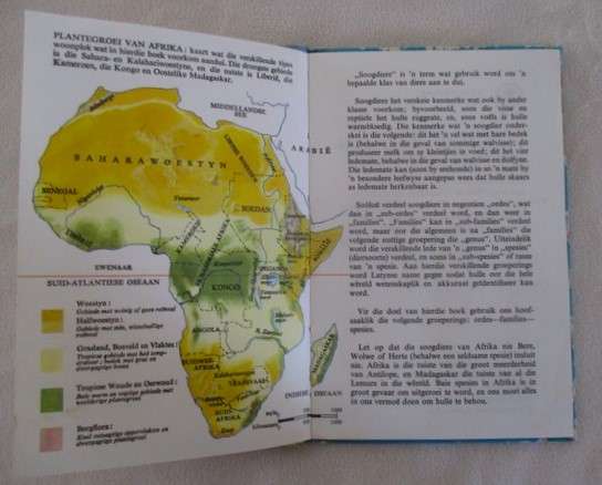 1969 rare ladybird book for the collector - Afrikaans - Die Soogdiere van Afrika