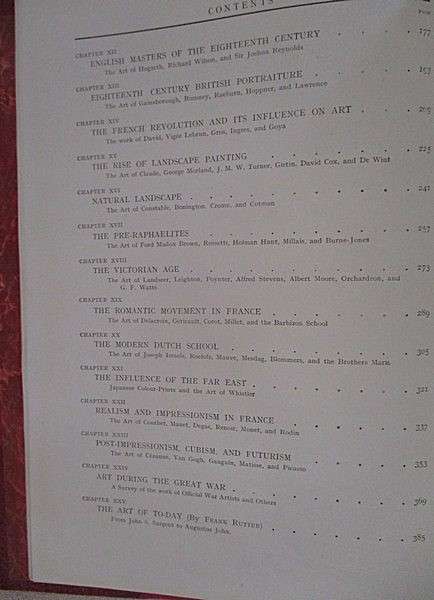 Beautiful, well illustrated old book - The Outline of Art