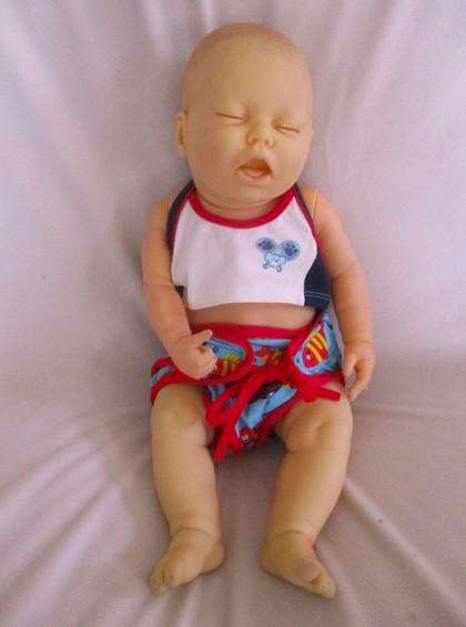 Two large 50cm tall anatomically correct baby dolls (couldn't separate brother and sister!)