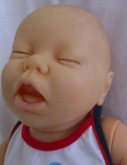 Two large 50cm tall anatomically correct baby dolls (couldn't separate brother and sister!)