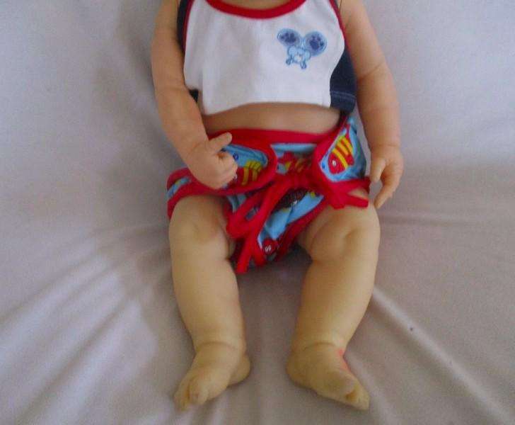 Two large 50cm tall anatomically correct baby dolls (couldn't separate brother and sister!)