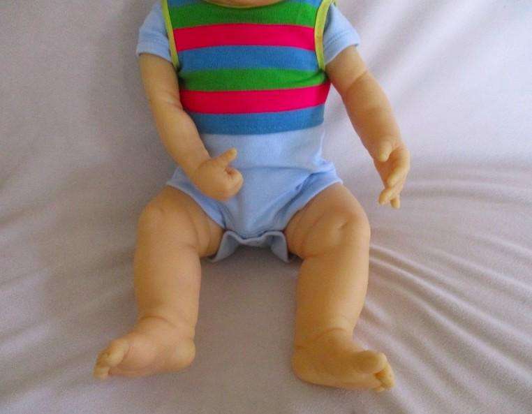 Two large 50cm tall anatomically correct baby dolls (couldn't separate brother and sister!)