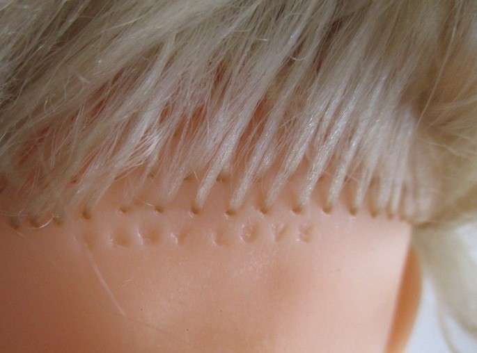 Pretty vintage First Love Baby Love drink and wet doll in pretty outfit