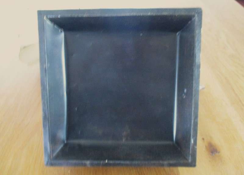 Original decor - rustic shabby chic "his master's voice" ornamental metal record player