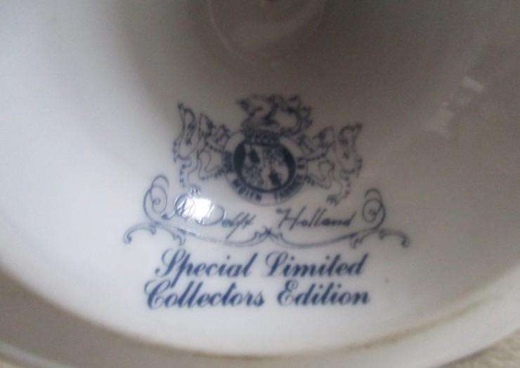 Special limited collectors edition Delft candlestick