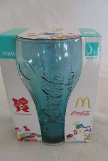 2010 FIFA World Cup and 2012 Olympics - Four collectable Coca Cola glasses plus bottle opener
