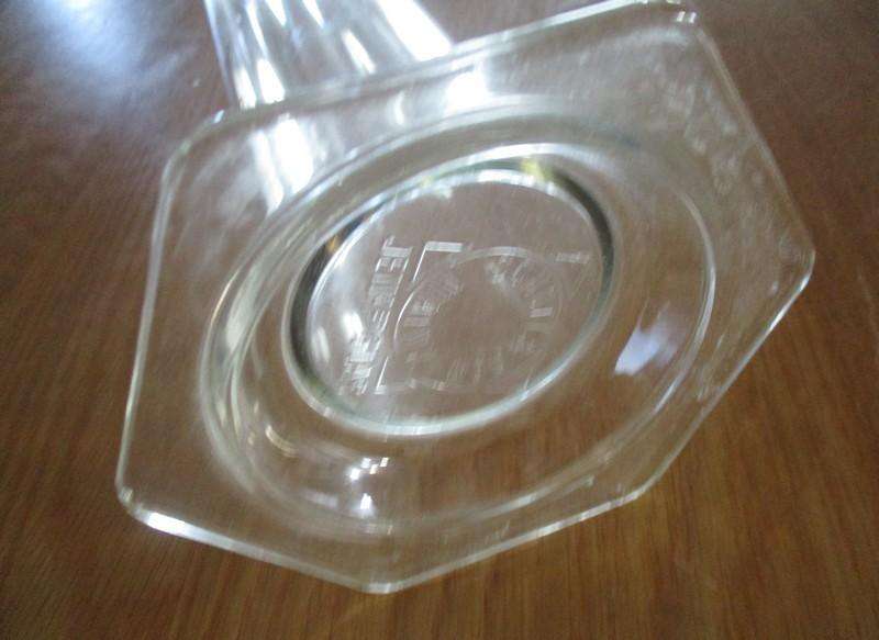 Vintage W. Germany Duran 50 Schott & Gen Mainz Jena Chemistry glass graduated cylinder